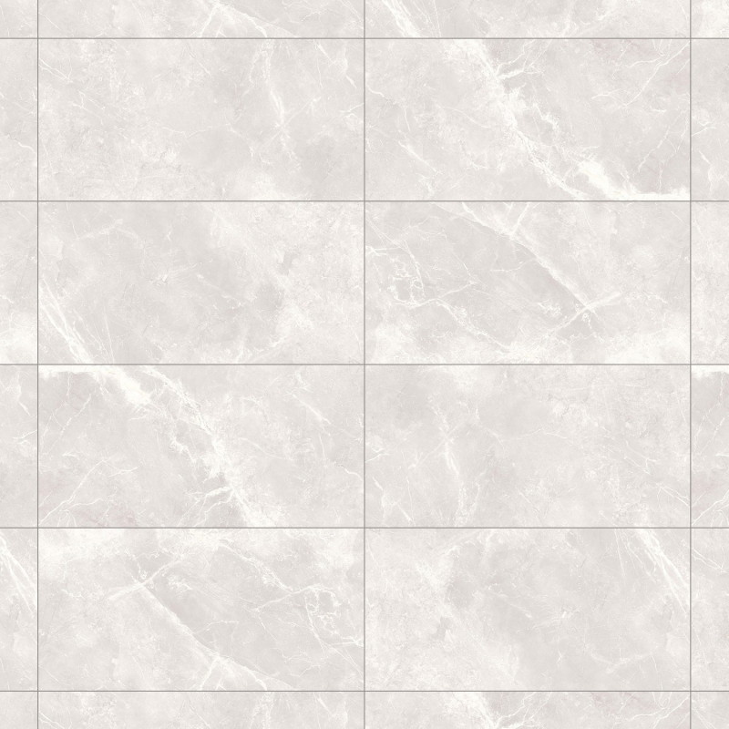 Mexen Visby Bianco glanzend geglazuurde kerstomaat rechthoek G1, vloer- en wandtegel 120 x 60 cm, carving - TL428-120-060-01
