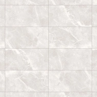 Mexen Visby Bianco glazed rectified porcelain tile G1, floor-wall tile 120 x 60 cm, carving - TL428-120-060-01