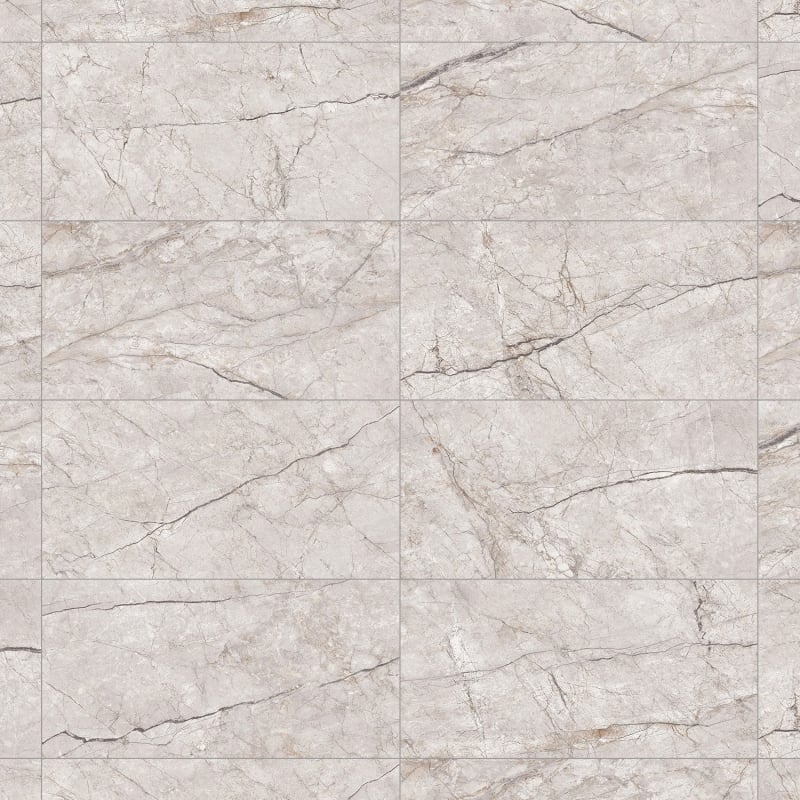 Mexen Leeds Natural glazed rectified ceramic tile G1, floor and wall tile 120 x 60 cm, carving - TL410-120-060-02