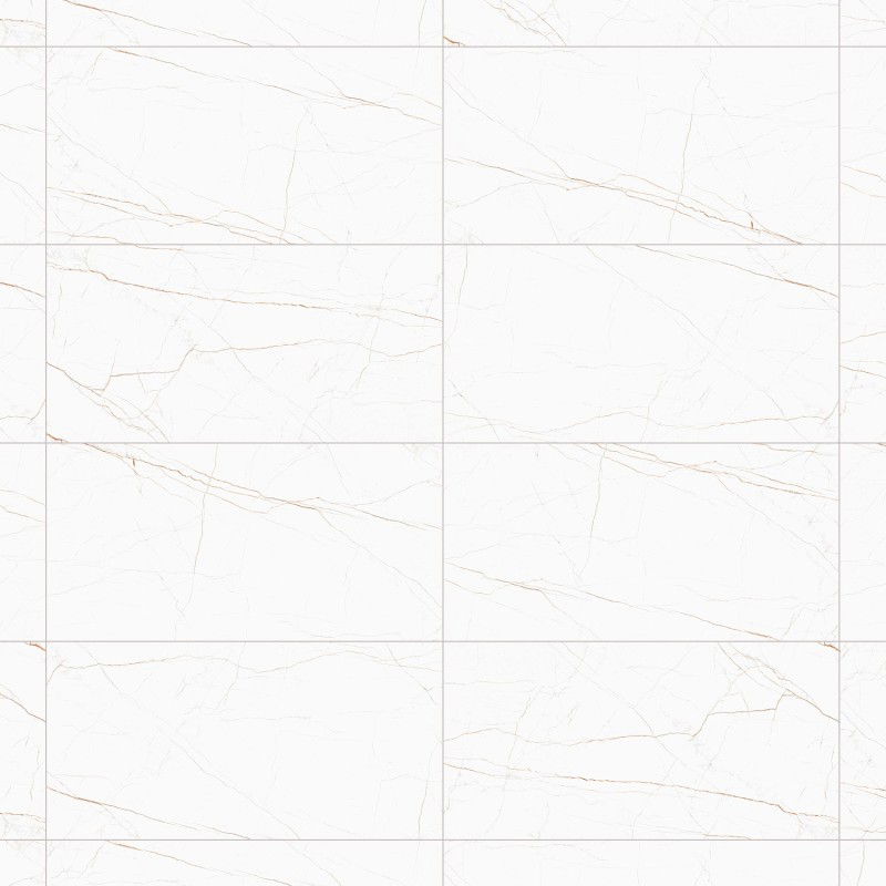 Mexen Dicta Gres branco vidrado retificado G1, azulejo de chão e parede 120 x 60 cm, carving - TL408-120-060-02