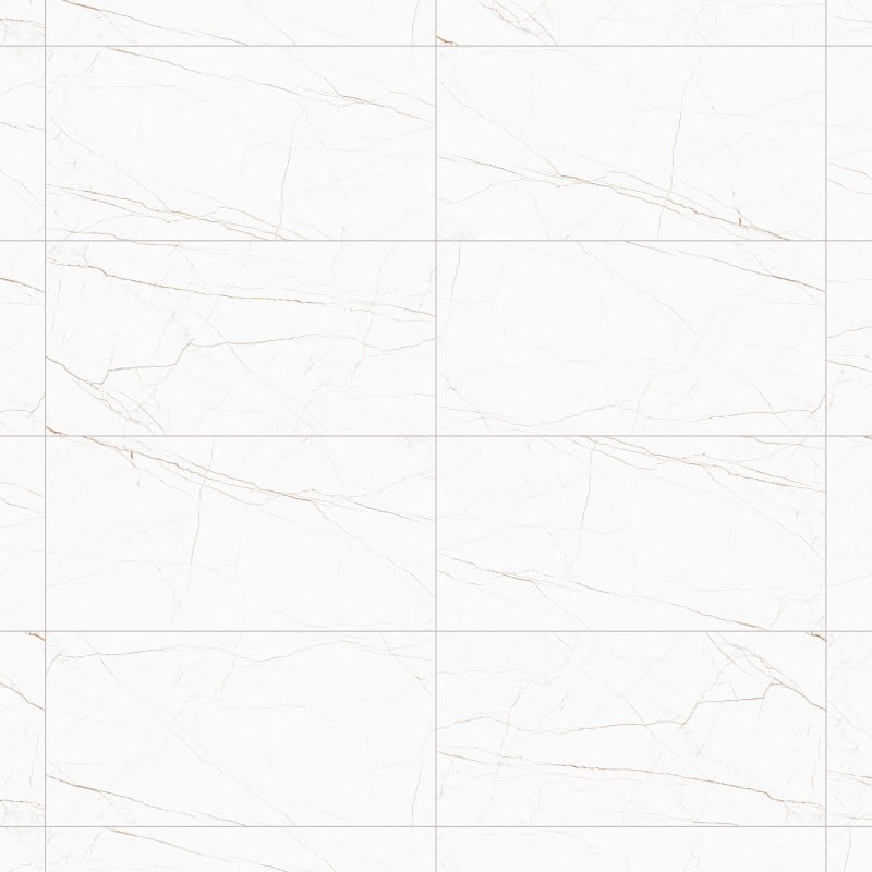 Mexen Dicta Weiß glasiertes Feinsteinzeug rekt. G1, Boden- und Wandfliese 120 x 60 cm, Carving - TL408-120-060-02