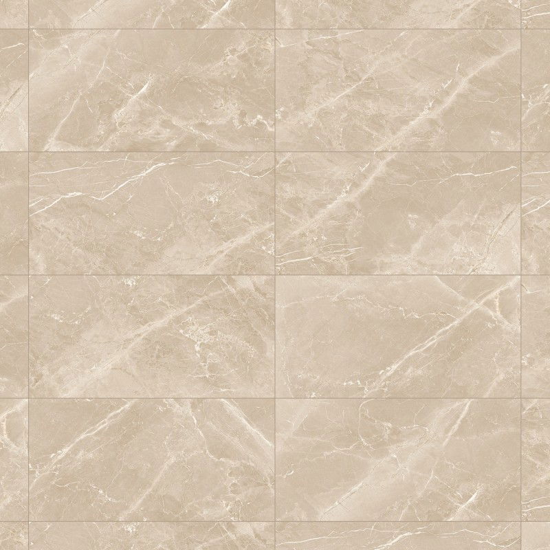 Mexen Dorado Latte glazed rectified porcelain tile, floor and wall tile 120 x 60 cm, carving - TL431-120-060-00