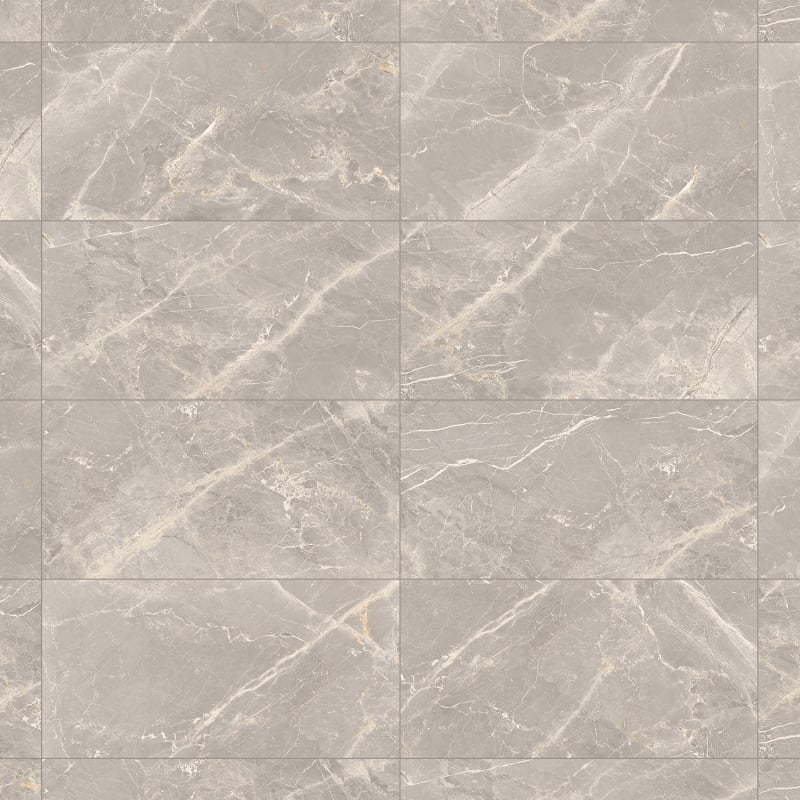 Mexen Dorado Grey Glazed Rectified Porcelain Tile G1, Floor-Wall Tile 120 x 60 cm, Carving - TL431-120-060-01