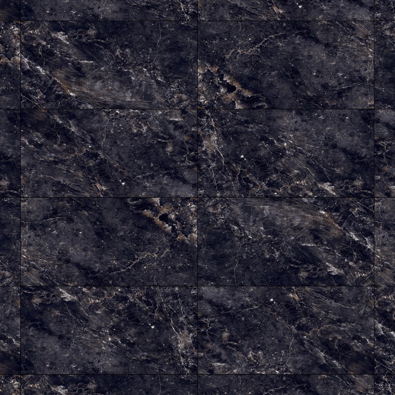 Mexen Rokocha Black gres szkliwiony rekt. G1, płytka podłogowo-ścienna 120 x 60 cm, wysoki połysk - TL205-120-060-01