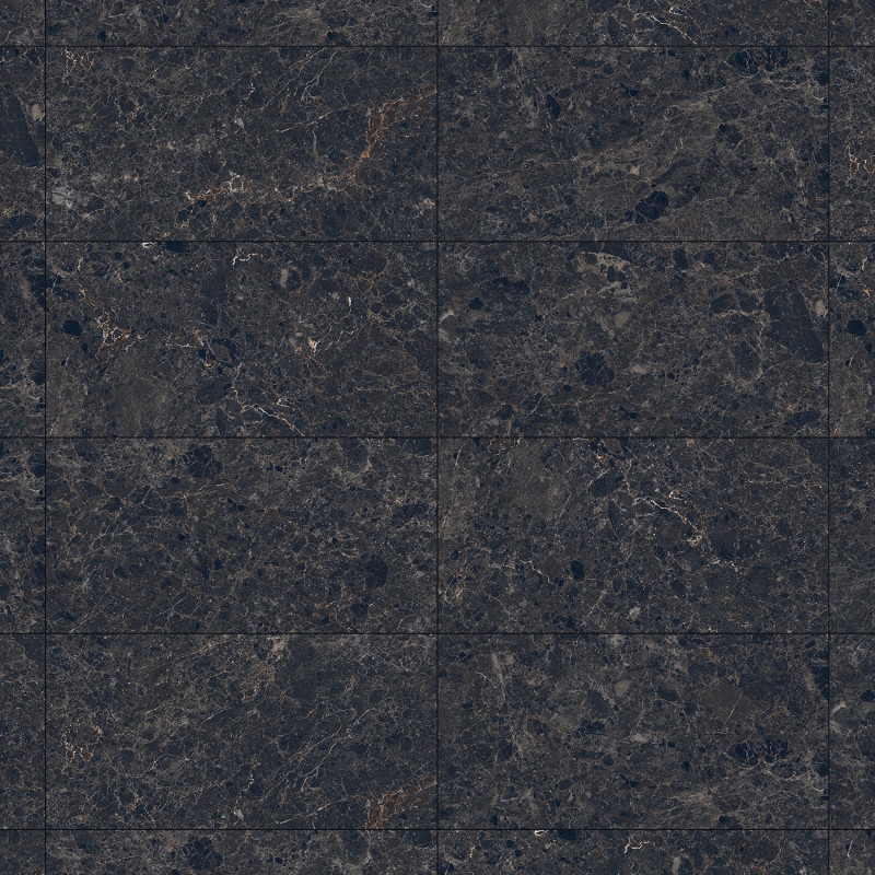Mexen Slik Emperador Gres negro esmaltado rectificado G1, azulejo para suelo y pared 120 x 60 cm, alto brillo - TL207-120-060-01