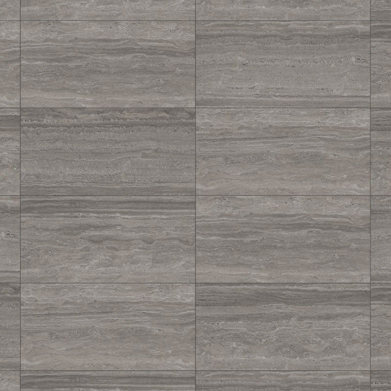 Mexen Neo Travertino Nero glazed rectified stoneware tile G1, floor-wall tile 120 x 60 cm, matte - TL302-120-060-06