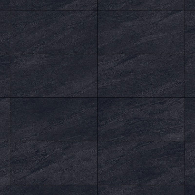 Mexen Netiva Nero gres smaltato rett. G1, piastrella da pavimento e parete 120 x 60 cm, opaco - TL316-120-060-04