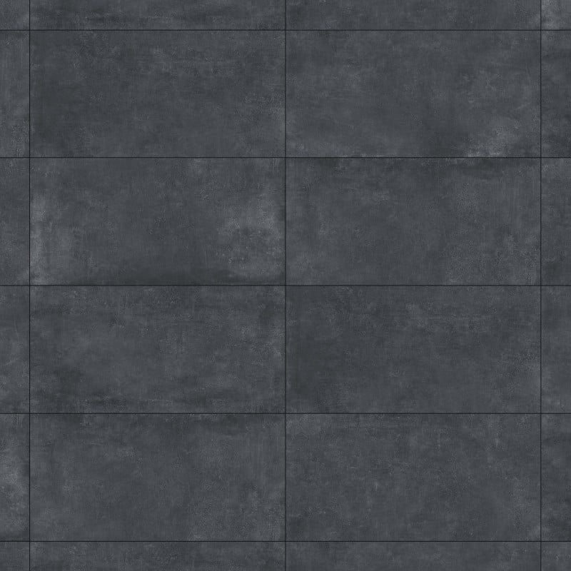 Mexen Dimona Nero grès émaillé rectifié G1, carreau sol-mur 120 x 60 cm, mat - TL321-120-060-00