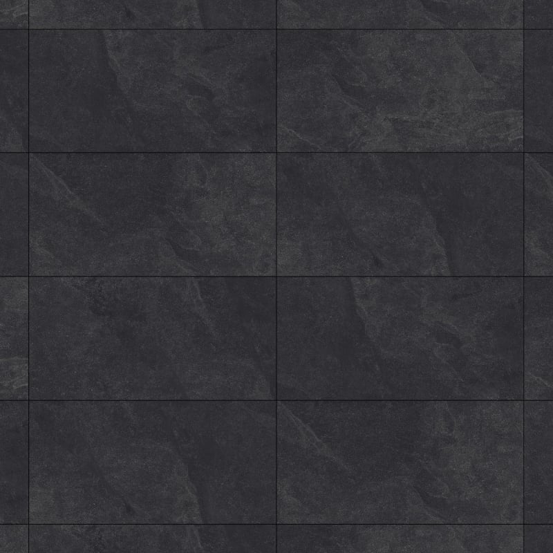 Mexen Canberra Nero glazed rectified G1 porcelain tile, floor and wall tile 120 x 60 cm, matt - TL328-120-060-02