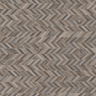 Mexen Native Schwarzes glasiertes Feinsteinzeug rekt. G1, holzähnliche Fliese für Boden- und Wandbeläge 120 x 30 cm, carving