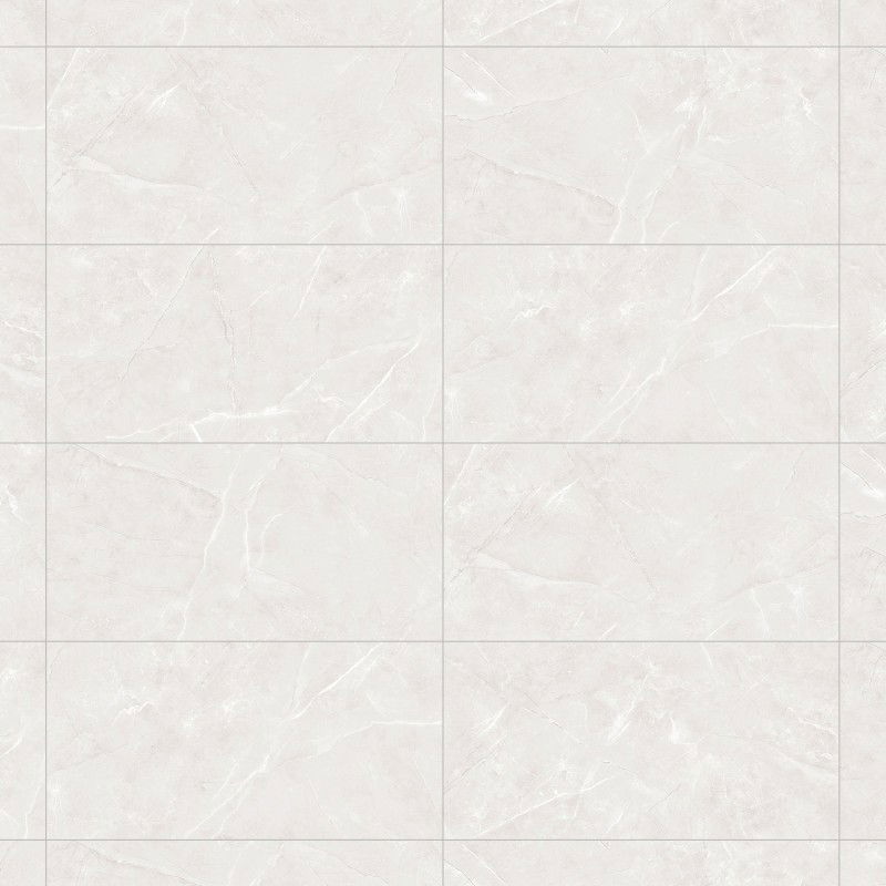 Mexen Boca Bianco kiillotettu keraaminen laatta rekt. G1, lattia-seinälaatta 120 x 60 cm, kiiltävä - TL102-120-060-00