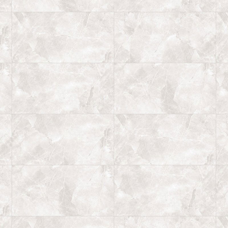 Mexen Eternity Bianco glaserad stengods rekt. G1, golv-väggplatta 120 x 60 cm, glans - TL112-120-060-00