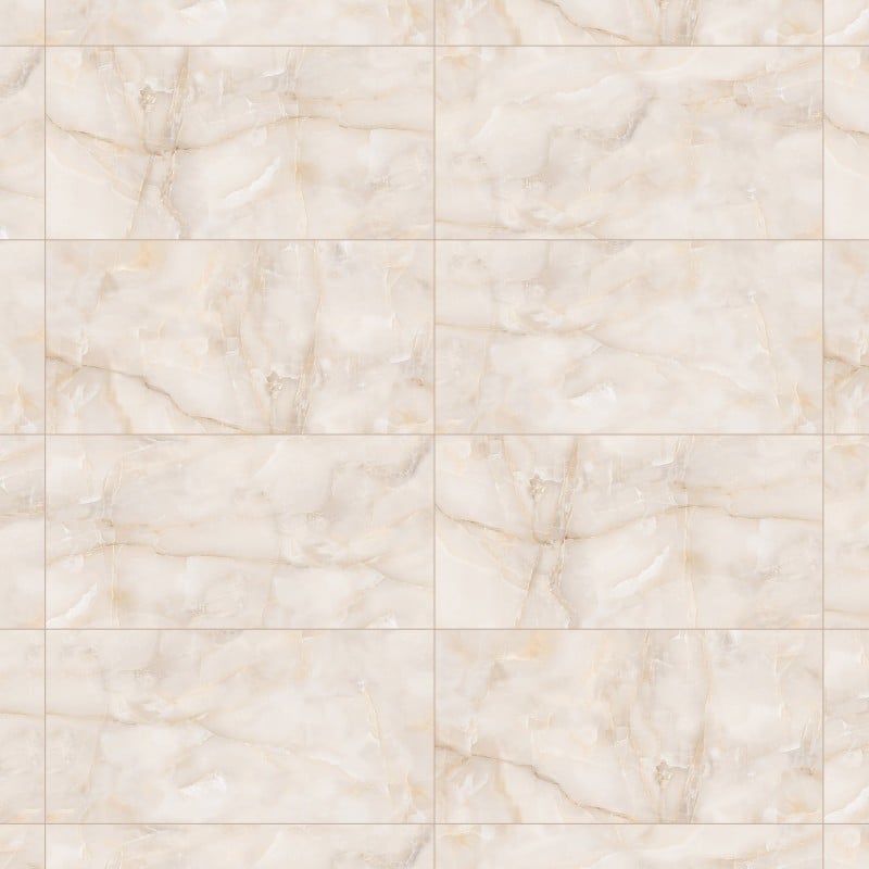 Mexen Robins Beige grès émaillé rect. G1, carreau sol-mural 120 x 60 cm, brillant - TL119-120-060-01