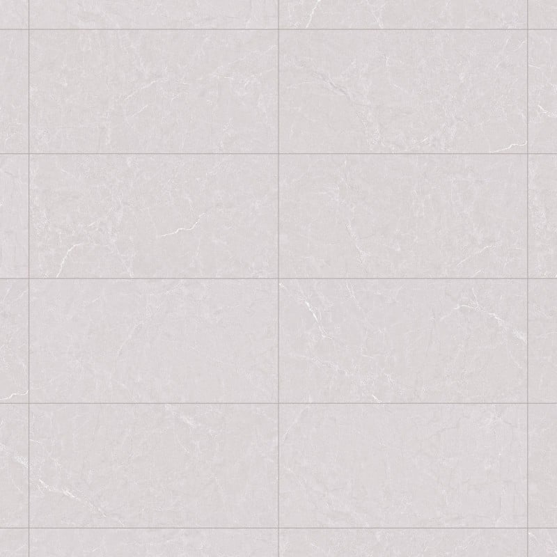 Mexen Bellisimo Silver glazed rectified gres G1, floor and wall tile 120 x 60 cm, gloss - TL120-120-060-03