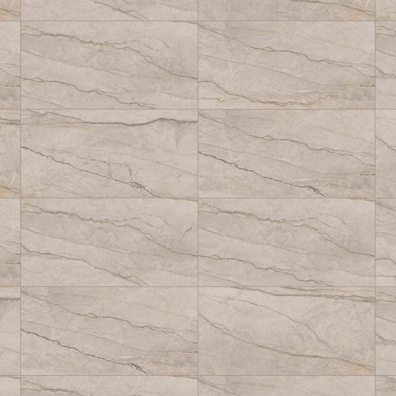 Mexen Costline Smoke geglazuurde gres gerect. G1, vloer-wandtegel 120 x 60 cm, glans - TL123-120-060-02