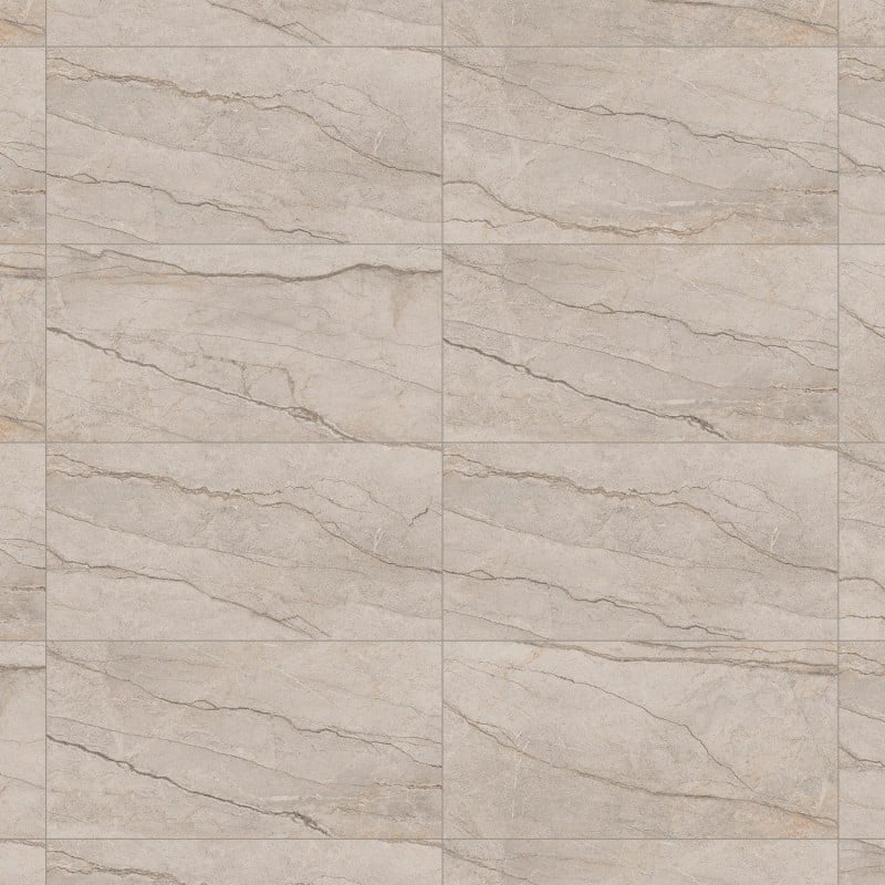 Mexen Costline Smoke glazed rectified porcelain tile. Floor-wall tile 120 x 60 cm, gloss - TL123-120-060-02
