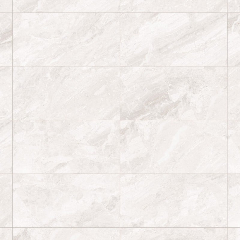 Mexen Reno Bianco geglazuurde gerectificeerde gres G1, vloer- en wandtegel 120 x 60 cm, glans - TL133-120-060-00