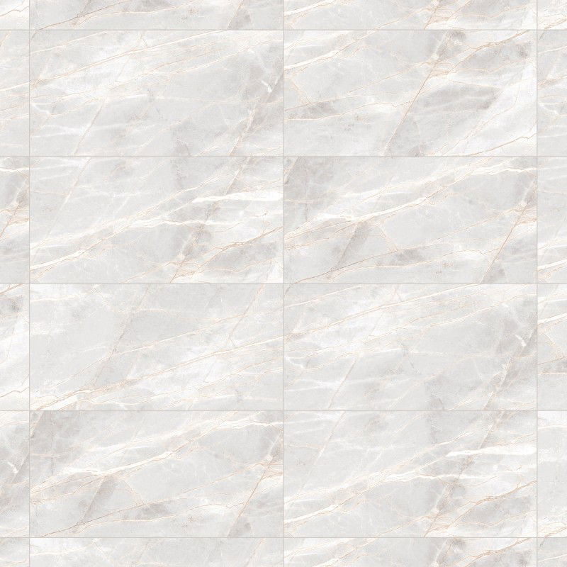 Mexen Cressida Blanco gres esmaltado rect. G1, azulejo para suelo y pared 120 x 60 cm, brillo - TL135-120-060-01
