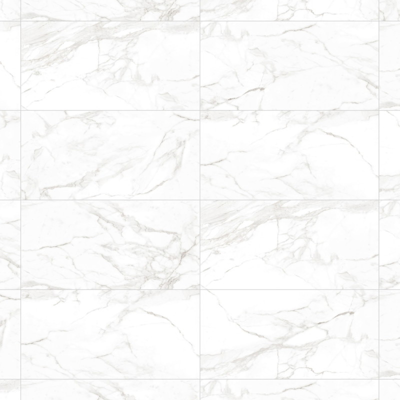 Mexen Faro Grey glaasitud ja rektifitseeritud portselanplaat G1, põranda-seinale plaat 120 x 60 cm, läige - TL138-120-060-00