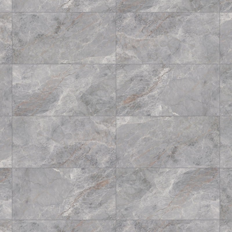 Mexen Tens Grey grès émaillé rectifié. G1, carreau sol-mur 120 x 60 cm, brillant - TL148-120-060-01