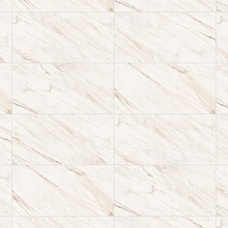 Mexen Angelo White gres szkliwiony rekt. G1, płytka podłogowo-ścienna 120 x 60 cm, połysk - TL156-120-060-00