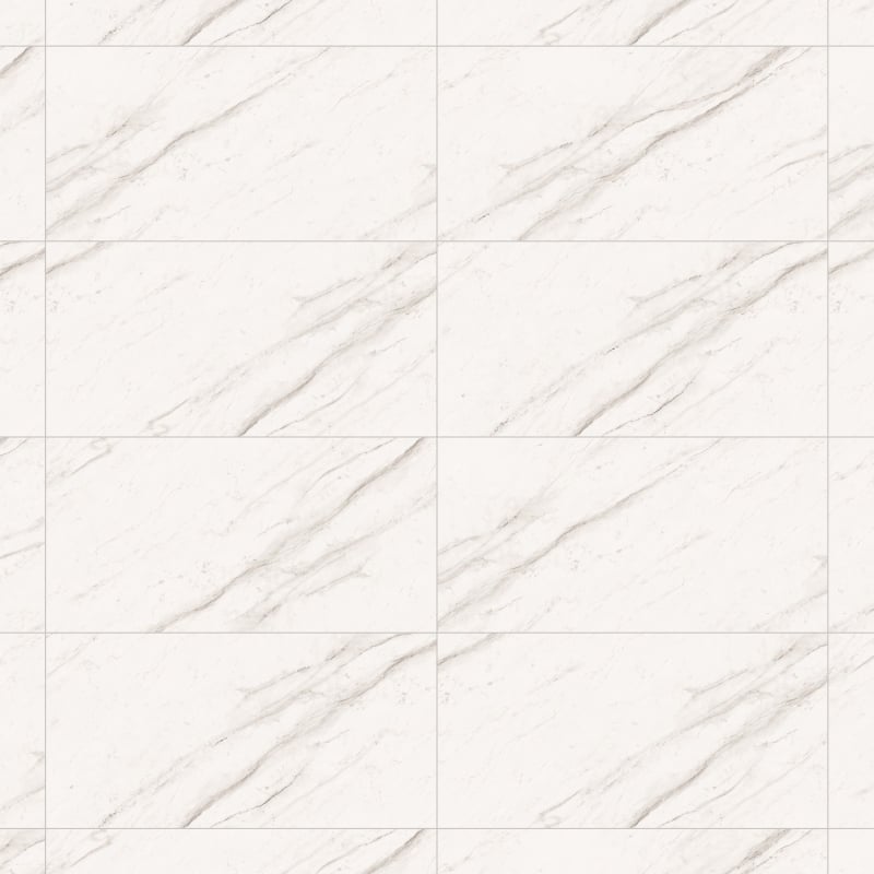 Mexen Colorado White glazed rectified gres G1, floor-wall tile 120 x 60 cm, gloss - TL161-120-060-00