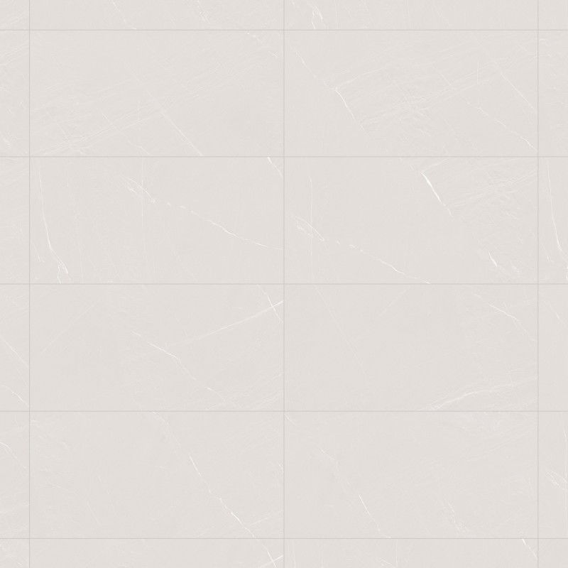 Mexen Windsar White gres esmaltado rectificado G1, baldosa suelo-pared 120 x 60 cm, brillo - TL164-120-060-02