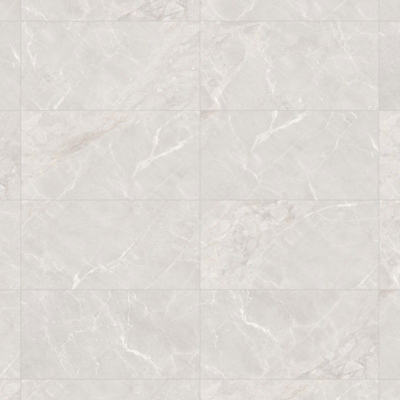 Mexen Valencia Bianco gres smaltato rettificato G1, piastrella da pavimento e parete 120 x 60 cm, lucido - TL169-120-060-02