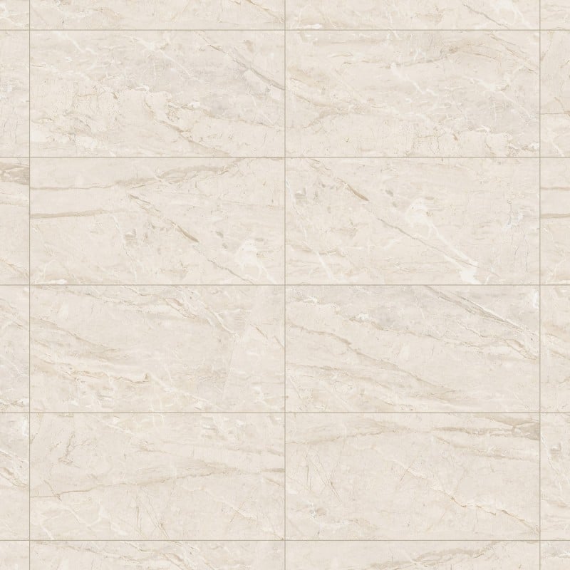 Mexen Krypton Beige glazed rectified porcelain stoneware, floor-wall tile 120 x 60 cm, glossy - TL170-120-060-00