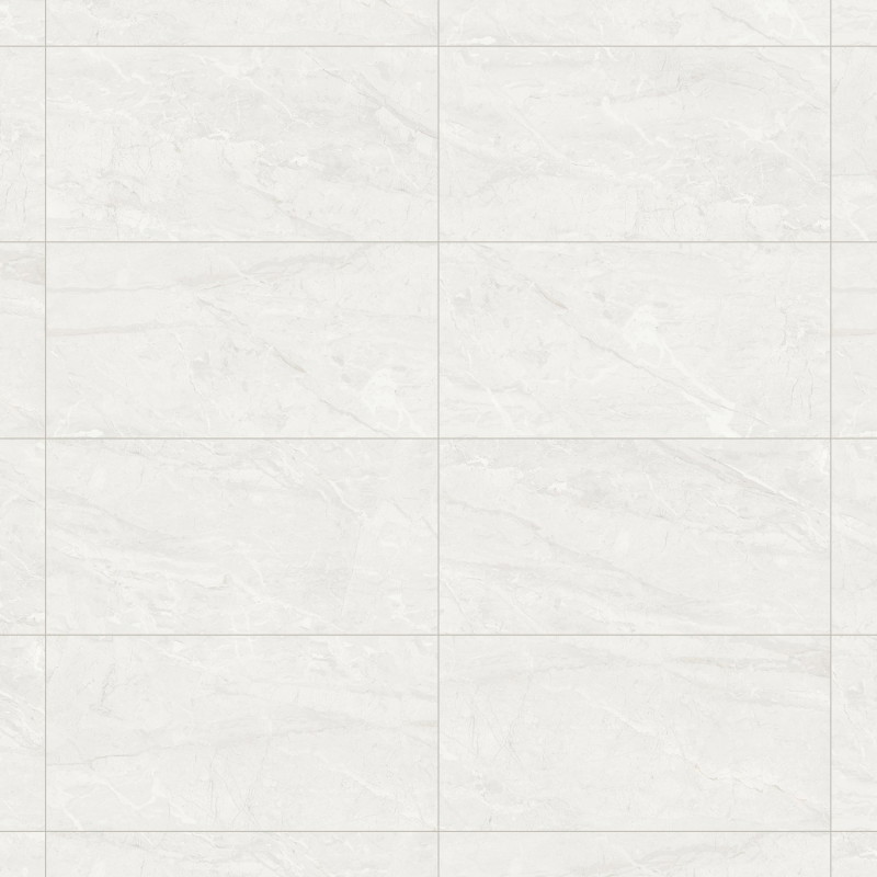 Mexen Krypton Bianco glasuuritud portselan, plaadid seintele ja põrandatele 120 x 60 cm, läige - TL170-120-060-01