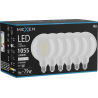 Mexen Vintis 6x żarówka filament LED E27, G125, 8W, Neutralna - 4000K, 1055 lm, clear - L158-E27-0840-00x06