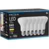 Mexen Nova 6x LED-lamp E27, R63, 8W, Warm - 3000K, 840 lm - L104-E27-0830-01x06