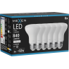 Mexen Nova 6x żarówka LED E27, R63, 8W, Neutralna - 4000K, 840 lm - L104-E27-0840-01x06