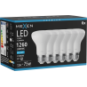 Mexen Nova 6x żarówka LED E27, R63, 12W, Zimna - 6500K, 1260 lm - L104-E27-1265-01x06