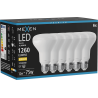Mexen Nova 6x LED spuldze E27, R80, 12W, Silts - 3000K, 1260 lm - L105-E27-1230-01x06