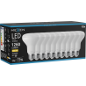 Mexen Nova 10x Lampadina LED E27, R80, 12W, Calda - 3000K, 1260 lm - L105-E27-1230-01x10
