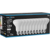 Mexen Nova 10x Λάμπα LED E27, R80, 12W, Ουδέτερη - 4000K, 1260 lm - L105-E27-1240-01x10