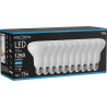 Mexen Nova 10x żarówka LED E27, R80, 12W, Zimna - 6500K, 1260 lm - L105-E27-1265-01x10