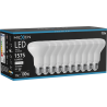 Mexen Nova 10x LED žarnica E27, R80, 15W, Nevtralna - 4000K, 1575 lm - L105-E27-1540-01x10