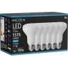 Mexen Nova 6x Lampadina LED E27, R80, 15W, Fredda - 6500K, 1575 lm - L105-E27-1565-01x06