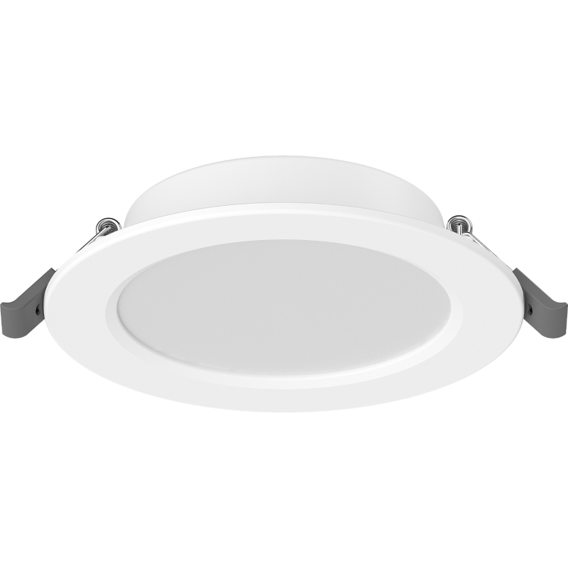 Mexen LDRR LED downlight griestu panelis, iegrimejams, 12 cm diametrs, 6W, Neitrāla - 4000K, 600 lm, balts - L210-012-0640-20