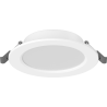 Mexen LDRR LED downlight griestu panelis, iegrimejams, 12 cm diametrs, 6W, Neitrāla - 4000K, 600 lm, balts - L210-012-0640-20