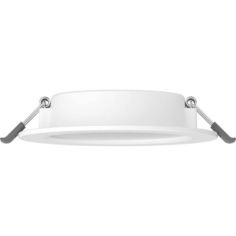 Mexen LDRR LED downlight griestu panelis, iegrimejams, 12 cm diametrs, 6W, Neitrāla - 4000K, 600 lm, balts - L210-012-0640-20