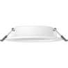 Mexen LDRR LED downlight griestu panelis, iegrimejams, 12 cm diametrs, 6W, Neitrāla - 4000K, 600 lm, balts - L210-012-0640-20