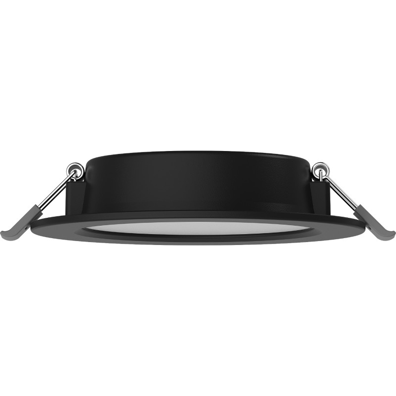 Mexen LDRR uppoasennettava LED-kattopaneeli 12 cm, 6W, neutraali - 4000K, 390 lm, musta - L210-012-0640-70
