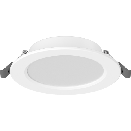 Mexen LDRR griestu panelis LED iemontējams fi 12 cm, 6W, Auksts - 6500K, 600 lm, balts - L210-012-0665-20