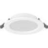 Mexen LDRR panel de techo downlight LED empotrado fi 12 cm, 6W, Fría - 6500K, 600 lm, blanco - L210-012-0665-20