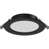 Mexen LDRR panel sufitowy downlight LED wpuszczany fi 12 cm, 6W, Zimna - 6500K, 450 lm, czarny - L210-012-0665-70