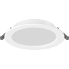 Mexen LDRR griestu panelis iemontējams LED downlight, diam. 14 cm, 9W, Neitrāla - 4000K, 990 lm, balts - L210-014-0940-20