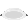 Mexen LDRR inbouw LED plafondpaneel downlight fi 14 cm, 9W, Neutraal - 4000K, 990 lm, wit - L210-014-0940-20